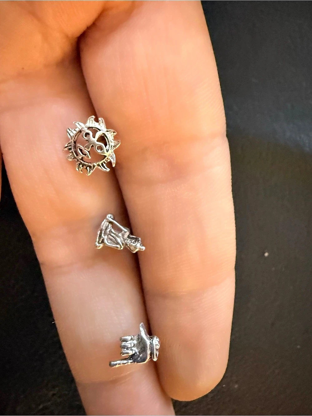 Piercing Silver Tone Jewelry Lot